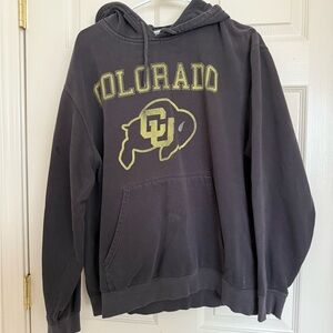 Colorado Buffaloes black wash Hoodie